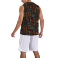 thumbnail image 5 of Rocae Polynesian Turtles for Men's Basketball Jersey Lightweight and Breathable Athletic Tank Top,Quick-Drying Sports Jersey Medium, 5 of 9