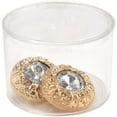 thumbnail image 3 of Pioneer Plastics 002C Clear Extra Small Round Plastic Container, 2" W x 1.4375" H, Pack of 48, 3 of 4