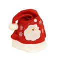 thumbnail image 1 of Kearding Sombrero de Navidad Suministros para fiestas Encantador Festival tradicional Tocados Adultos Niños Año Nuevo Navidad Santa Caps Adorno de Kits de decoración para fiestas Papá Noel Kearding HA069652-01, 1 of 6