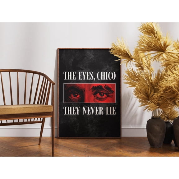 Scarface Al Pacino Movie Poster Tony Montana Iconic Crime Film Wall Art Size 24x36 Unframed Poster