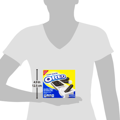 Handi-Snacks OREO Cookie Sticks 'N Crème Dip Snack Packs, 6 Snack Packs