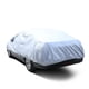 thumbnail image 1 of GOOHOCHY Cubierta protectora universal para coche, para nieve, rayos UV y lluvia, para exteriores, talla XL (plateada), 1 of 8