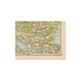 thumbnail image 4 of Historic Map - Central Europe - Bartholomew 1892 - 30.02 x 23 - Vintage Wall Art, 4 of 5