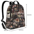 thumbnail image 4 of Vampire Diaries Casual Backpack Large Capacity Laptop Bag Multi-Functional Outdoor Backpack Hiking Daypack, 4 of 5