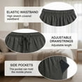 thumbnail image 6 of LANBAOSI 2 Pack Men's Pajama Pants Soft Lounge Pants with Pockets, Jersey Knit Lightweight Sleep Pants, Size X-Large, 6 of 9