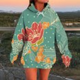 thumbnail image 2 of Bovemsi Sweatshirt for Women Oversized Winter Cotton Sweatshirts Pullover 2025 Fashion Tops Trendy Outfits Comfort Hoodie, 2 of 9