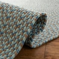 thumbnail image 6 of SAFAVIEH Braided Maxwell Solid Cotton Reversible Area Rug, Multi, 4' x 6' Oval, 6 of 11