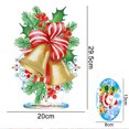 thumbnail image 3 of 5D diamantes pintura adornos hechos a mano DIY en forma especial taladro Navidad niños regalo FLhrweasw Nuevo, 3 of 9