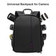 thumbnail image 4 of Bolsa impermeable para cámara, mochila para fotos y vídeo Digital, funda de viaje para Nikon Canon Universal Accesorios Electrónicos, 4 of 8