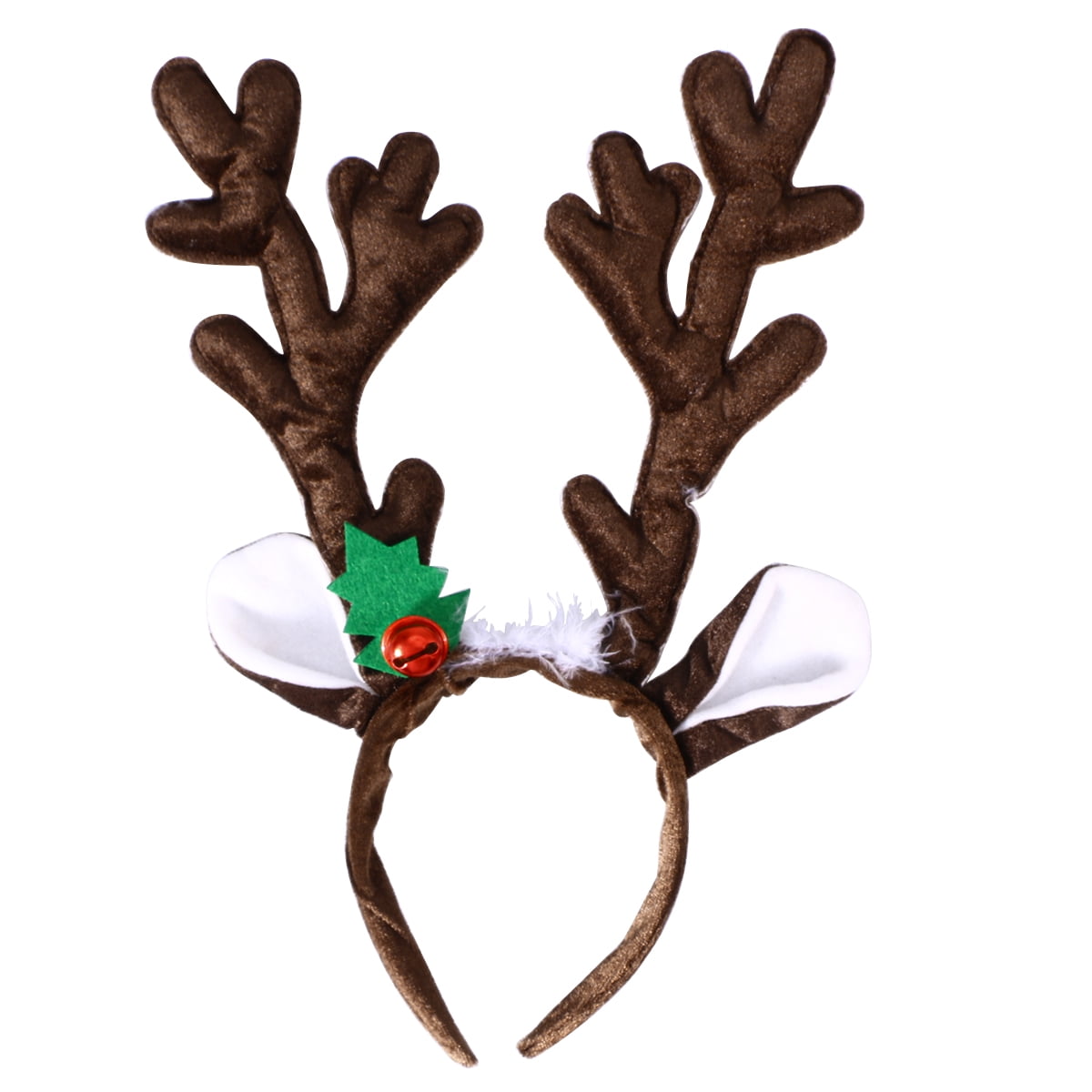 amscan Santas Reindeer Headbands Christmas Accessory 8 Ct 