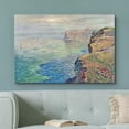 thumbnail image 2 of wall26 Canvas Print Wall Art Cliff at Grainval Near Fecamp Claude Monet Nature Illustrations Fine Art Decorative Landscape Multicolor Wilderness Rustic for Living Room, Bedroom, Office - 16"x24&, 2 of 5