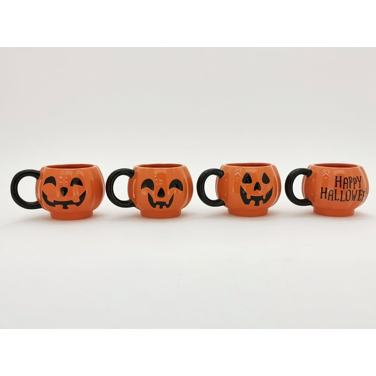 Halloween Coffee Mugs, Set of Two