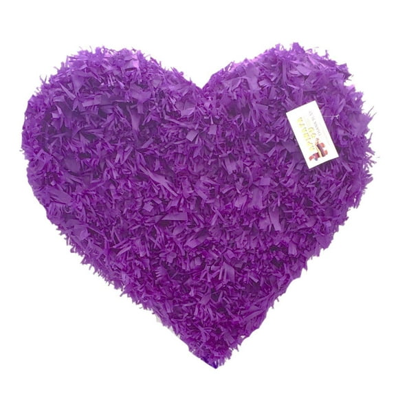 APINATA4U Purple Heart Pinata Puffy Look Great for Wedding Bridal Shower