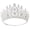 Brilliant silver whi, variant on Blingbling Crystal Headbands for Girls Headpiece Hairband Elegant Birthday Party Hair Hoop Wedding Girl