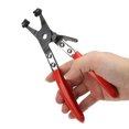 thumbnail image 1 of Hose Removal Tool, Sturdy Hose Clamp Plier Rustproof Efficient  for Flat Band Hose Clamp, 1 of 8