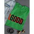 thumbnail image 3 of Good Luck Shaped T-Shirt Women -Image by Shutterstock, Female Large, 3 of 4