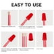 thumbnail image 4 of Conectores de cable HKS 300 PCS rojos AWG 18-8 con inserto de resorte, 4 of 6