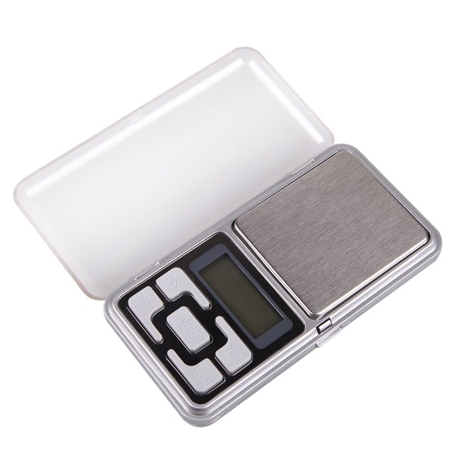 Mini báscula Digital de bolsillo 200g x 001g para joyería de Ehuebsd plata de ley y oro pantalla LCD Balance Gram báscula electrónica