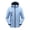 Sky Blue A, variant on Men's Mountaineering Down Jacket 650FP Duck Fill Triple Guard Coating Windproof Waterproof Hooded Climbing Gear Cold Weather Survival