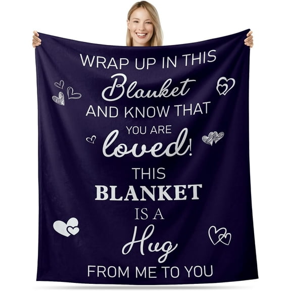 Get Well Soon Gift Blankets for Women Inspiration Healing Throw Blanket for Women After Surgery Inspirational Blankets for Boys Men Thinking of You Gifts for Women Friends Christmas Blankets 50x60