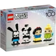 thumbnail image 5 of LEGO BrickHeadz Disney 100th Celebration Mickey Mouse, Snow White, Tinkerbell & Oswald The Lucky Rabbit, 5 of 6