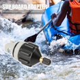 thumbnail image 1 of Adaptador de válvula de aire para bote de remos, adaptador de bomba de Kayak para tabla de SUP (negro), 1 of 5