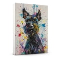 thumbnail image 3 of Giant Schnauzer Dog Poster Wall Art for Bedroom Living Room Funny Graffiti Dog Picture Cool Dog Decor Wall Art, 3 of 6