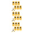 thumbnail image 3 of bedienty 6pcs/set Easy Disassembly Garden Hose Joiner For Wide Application Hose Coupling Hose Connector 3Set, 3 of 6
