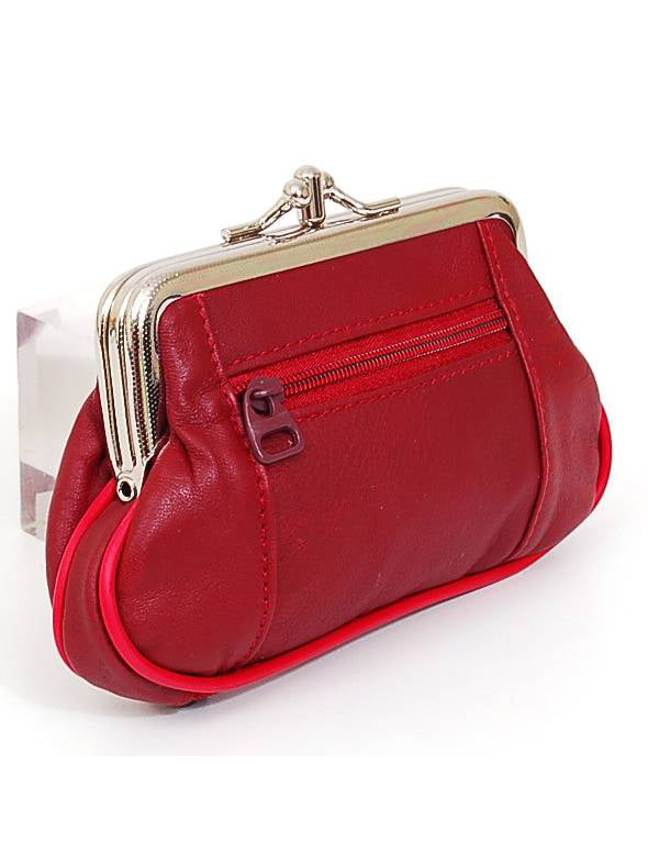 Retro Vintage Style Decorative Pattern Credit Cards Buckle Coin Purse For Womens