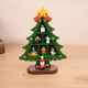 thumbnail image 1 of Decoraciones para árboles de Navidad 3D con compartimentos Accesorios de exhibición livianos creativa para chimeneas de Centro commerce business Pequeño Plaid Verde perfecl Árbol del festival, 1 of 7