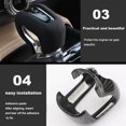 thumbnail image 4 of Para Xc60 Xc90 S90 V90 S60 Brown Center Console Gear Shift Lever Cover Handle Decorative Head, 4 of 5