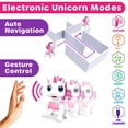 thumbnail image 5 of Power Your Fun Unicorn Robo Pets Unicorn Toy for Girls and Boys - Remote Control Robot Toy with Interactive Hand Motion Gestures, STEM Toy Program Treats, Walking, Dancing Robot Unicorn Kids Toy Pink, 5 of 5
