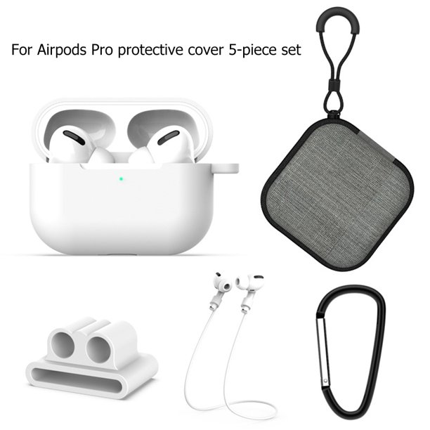 Audífonos 5 fundas para con correa, funda protectora para Airpods Pro (blanco) Ndcxsfigh Para estrenar