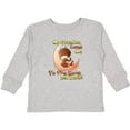 thumbnail image 3 of Inktastic My Grandma Loves Me to the Moon and Back Boys or Girls Long Sleeve Toddler T-Shirt, 3 of 5
