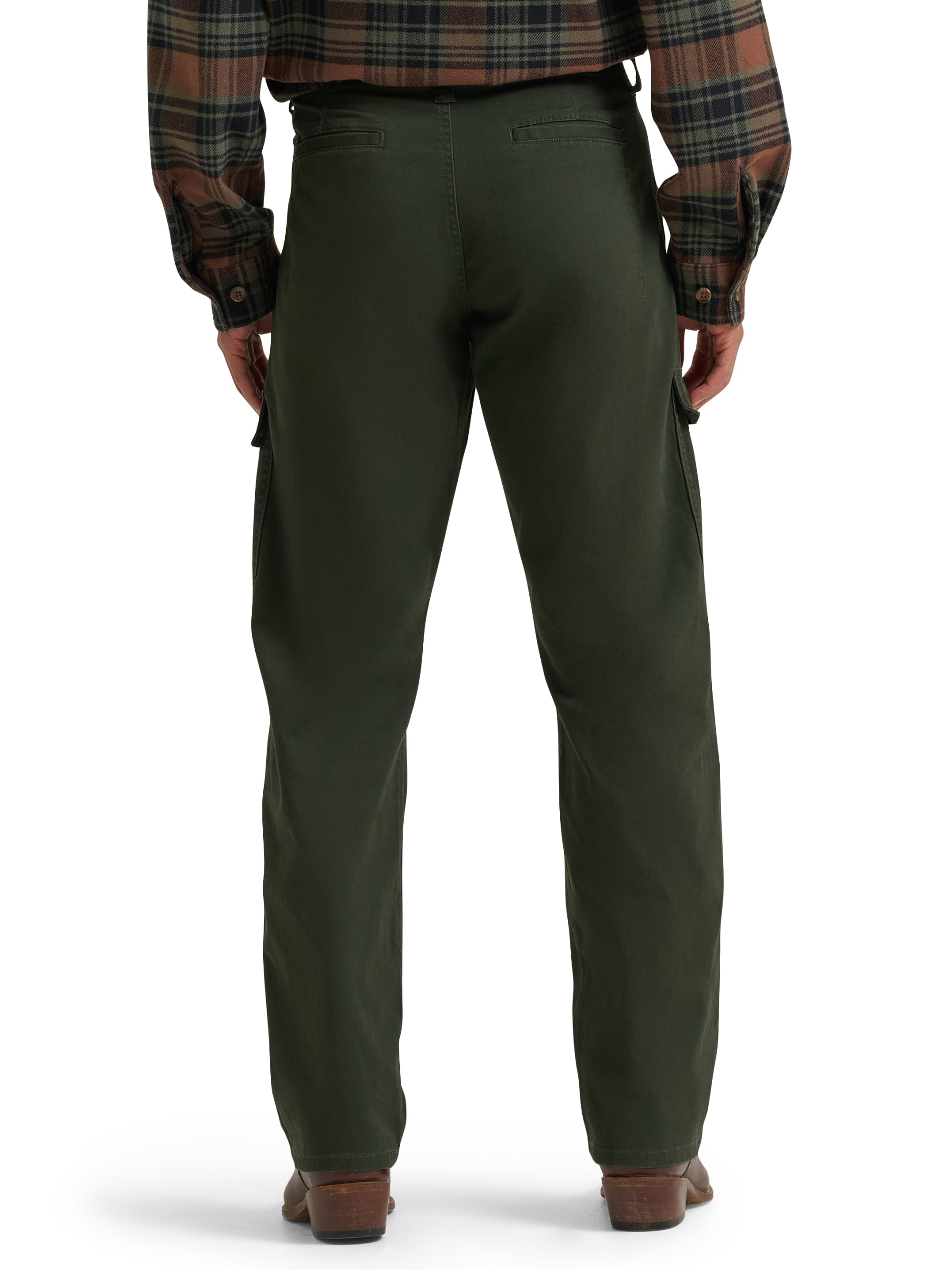 Wrangler Men's and Big Men's Relaxed Fit Cargo Pants With Stretch