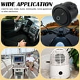 thumbnail image 3 of Dalazy 10pcs Plastic Easy To Install Black Round Rocker Switch For Wide Range Of Applications Widely 1Set, 3 of 6
