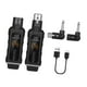 thumbnail image 4 of Transmisor y receptor de guitarra 48V Transmisor y receptor XLR para mezclador de audio con 1 transmisor, 4 of 9