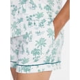 thumbnail image 5 of Joyspun Women's Dreamy Soft Collection Notch Collar Top and Shorts Pajama Set, 2-Piece, Sizes XS-3X, 5 of 6