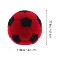 thumbnail image 2 of 2 uds caja de anillo caja de regalo de anillo de propuesta caja de regalo pequeña de joyería con forma de fútbol para pendientes de anillo FRCOLOR Hogar14830435, 2 of 7