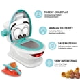 thumbnail image 4 of Funny Poop Shoot Creative Family Interactive Game Includes One Toilet, Two Launchers And 12 Soft Toy Poops, Kids Gift, 4 of 5