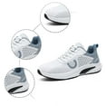 thumbnail image 5 of Mens Shoes,Breathable Mesh Running Shoes Lightweight Athletic Walking Sneakers Comfortable Casual Gym Fitness Training Shoe,Shoes for Men,White,10, 5 of 9