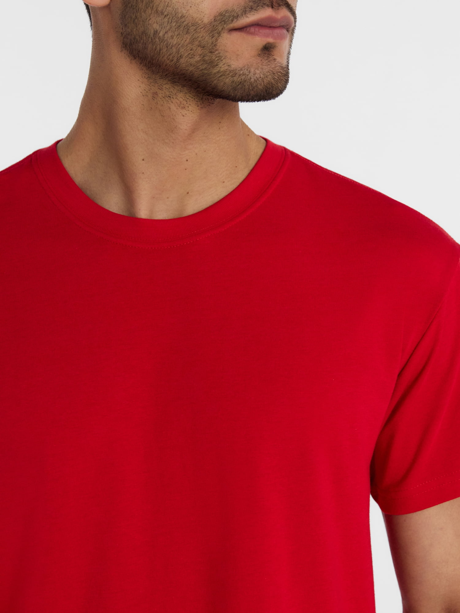 Athletic Works Men's and Big Men's Tri Blend Tee, Sizes XS-4XLT