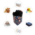 thumbnail image 7 of Yayeee Freestanding Laundry Hamper with Handle Collapsible Large Storage Basket for Clothes, Christmas Splendor, 7 of 7