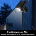 thumbnail image 4 of Aplique de pared al aire libre LED de seguridad de guardia al movimiento Solar luz de pared ángulo ajustable Magideal Aplique de pared al aire libre, 4 of 8