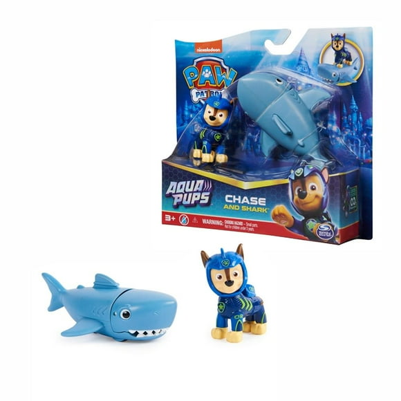 Figura Paw Patrol Cachorros Heroes Acuaticos Chase