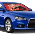 thumbnail image 4 of Balery Sushi Windshield Sun Shade, Car Front Window Sunshade Cover ,Automotive Interior Portected Blocks Uv Rays For Car Pickup Truck Suv Accessories- Medium, 4 of 7