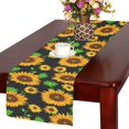 thumbnail image 2 of Camino de mesa de girasol ABPHQTO 35x180 cm decoración del hogar floral para banquete de boda, 2 of 3