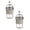 Grey 2PC, variant on TAROFIIH 15 oz Iced Coffee Cup with Straw and Lid, 430ml Reusable Travel Tumbler with Silicone Grip, Portable Drinkware