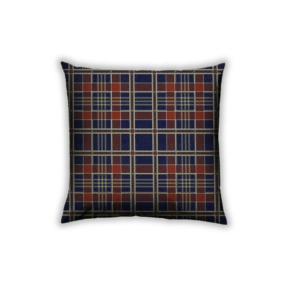 Ahgly Company Indoor Square Patterned Throw Pillow, 18 inch by 18 inch
