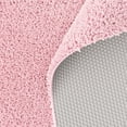 thumbnail image 3 of Mainstays Kids Tufted Light Pink Shag Washable Area Rug, 3' x 4'8", 3 of 6